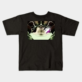 Asexual Sea Turtle Face Kids T-Shirt
